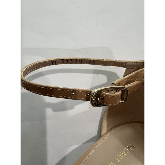Stuart Weitzman Nudistsong Heel in Adobe - Picture 8 of 8